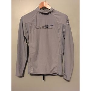 O'Neill Grey and Blue Rashguard